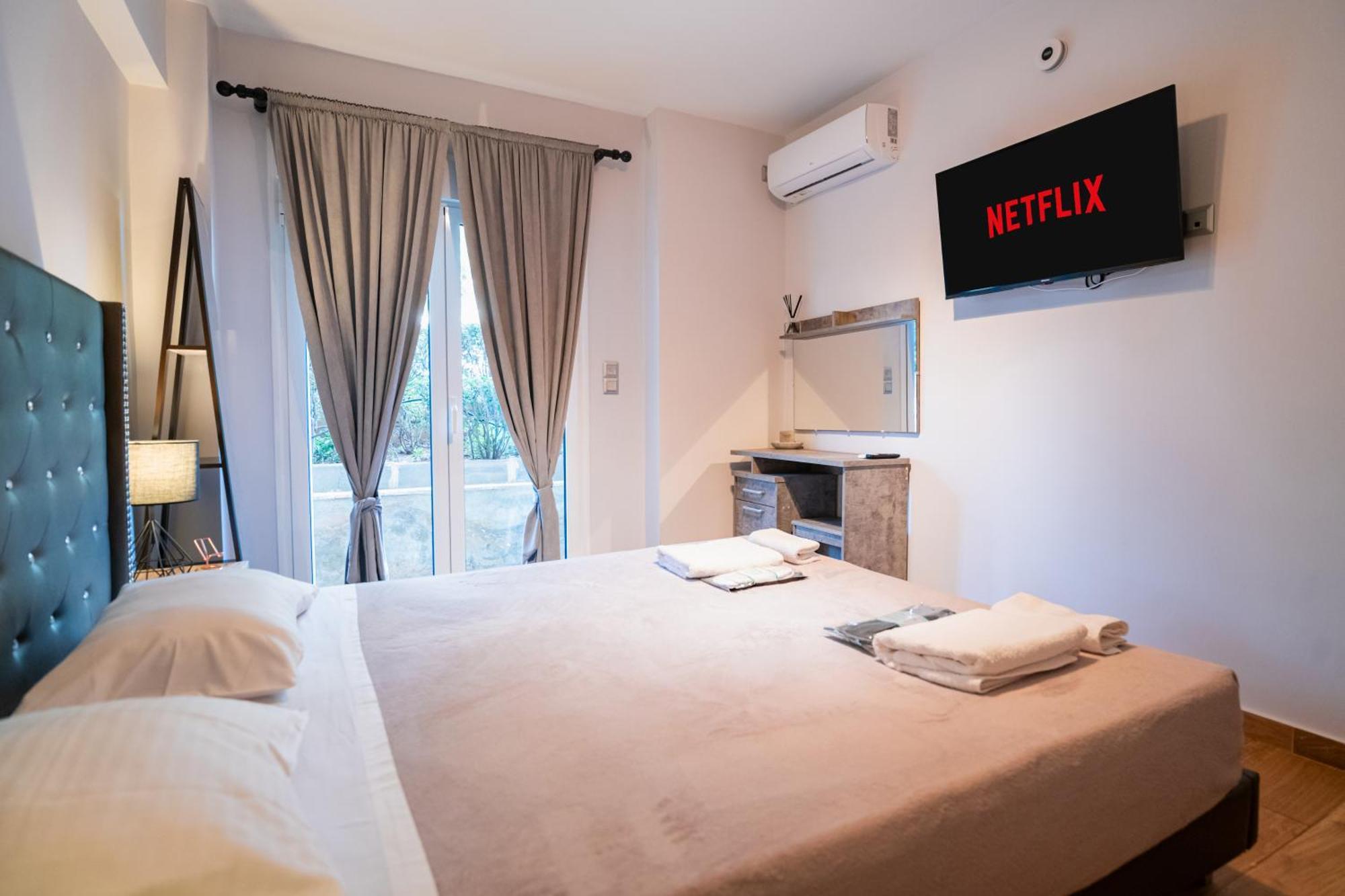 Lux Modern Apt Ανακαινισμένο Διαμέρισμα 150M Από Την Πλαζ 'Έδεμ' 雅典 外观 照片